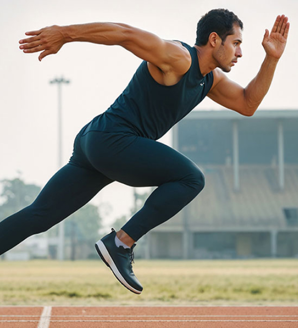 Estudiantes de la Universidad César Vallejo participando en actividades deportivas.